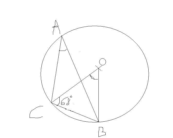 D�terminer la mesure de l\'angle CAB