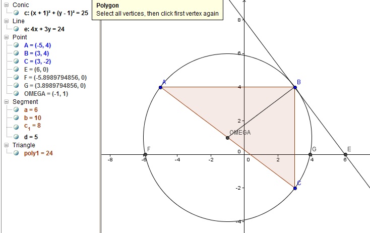 Calculer Le Rayon D Un Cercle Avec Des Coordonnées