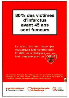 Probas sur affiche de la f�d�ration de cardiologie