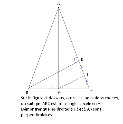 triangle isoc�le