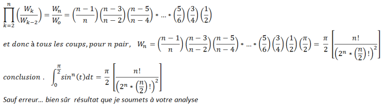 Int�grale avec changement de variable (?)