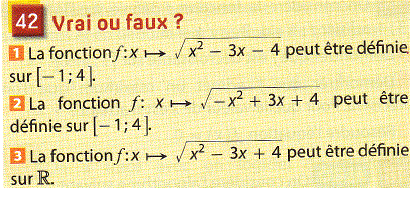 Fonction racine carr�e