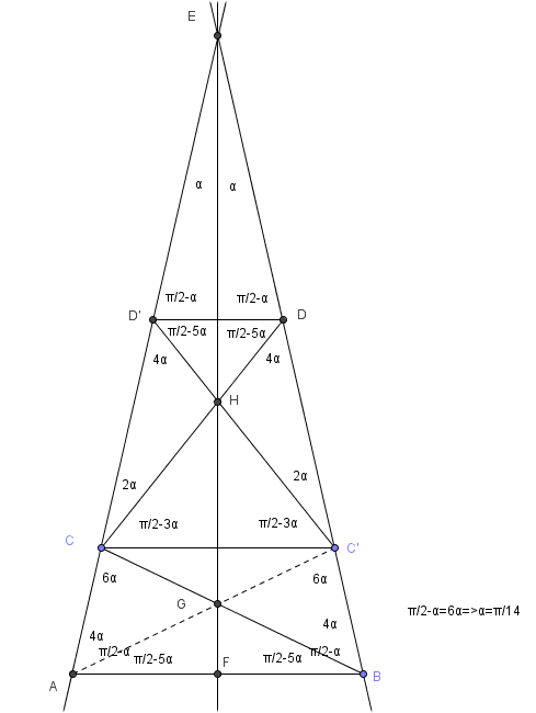 Enigmo 309 : La tour isoc�le