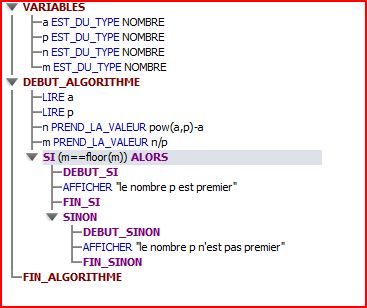 Algorithmique
