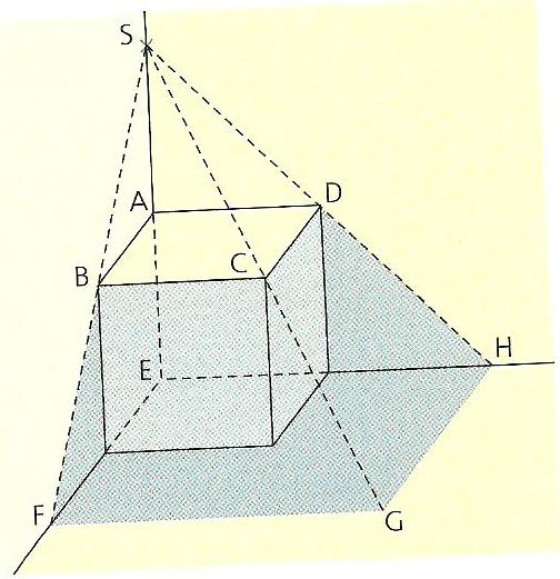 ombre d\'un cube 