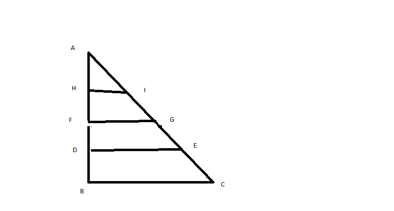 calcul segment d\'un triangle rectangle