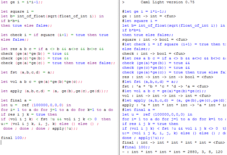 Enigmo 316 : le cadeau de No�l presque carr�