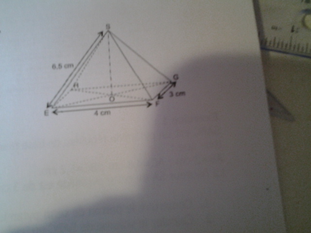 Patron d une pyramide