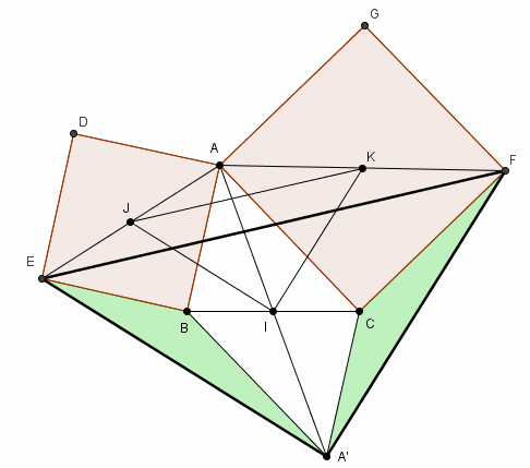 Geométrie Triangle isocèle rectangle 