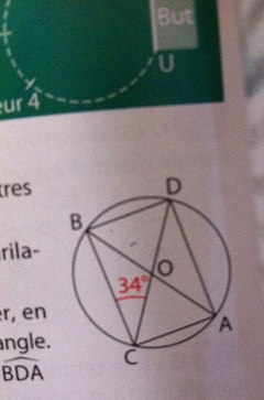 Angles inscrits,angles au centre.