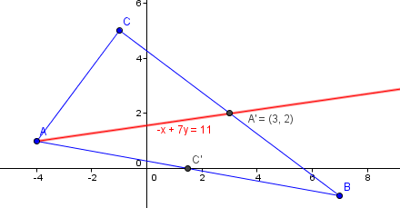 triangle, medianne, equation