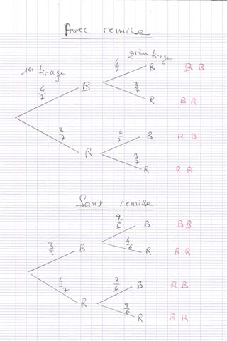 dm sur les probabilit�es