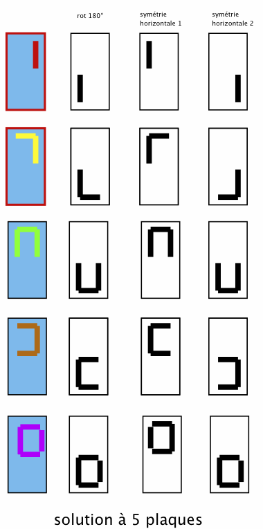 Joute n�155 : Plaques et segments 