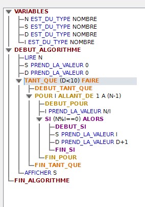 Algorithme