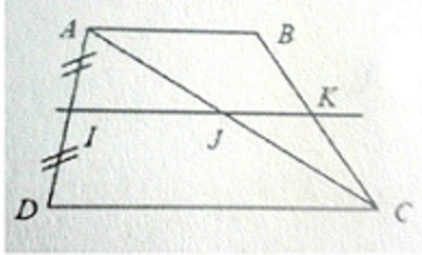 Dm de Maths 4 ème exercice Triangles et parallèles 