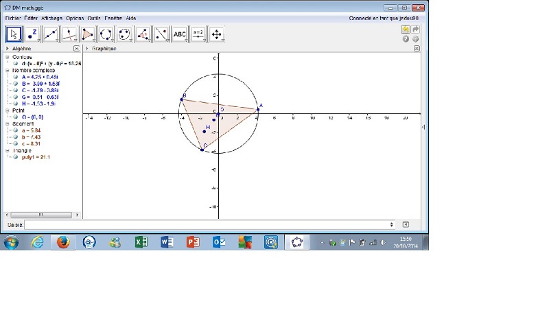Dm nombres complexes geogebra - Forum mathématiques terminale nombres ...