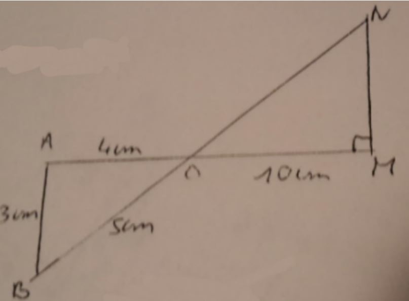 Th�or�me de Thal�s, d�montrer..