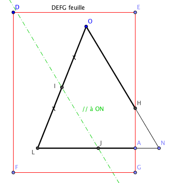 Le triangle incomplet