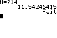 Dm sur les suites et algorithme