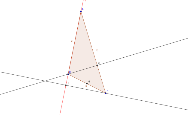 Hauteurs et triangle quelconque