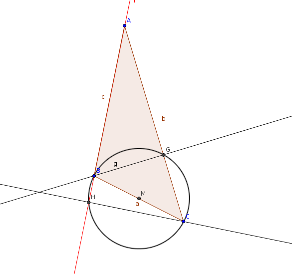 Hauteurs et triangle quelconque