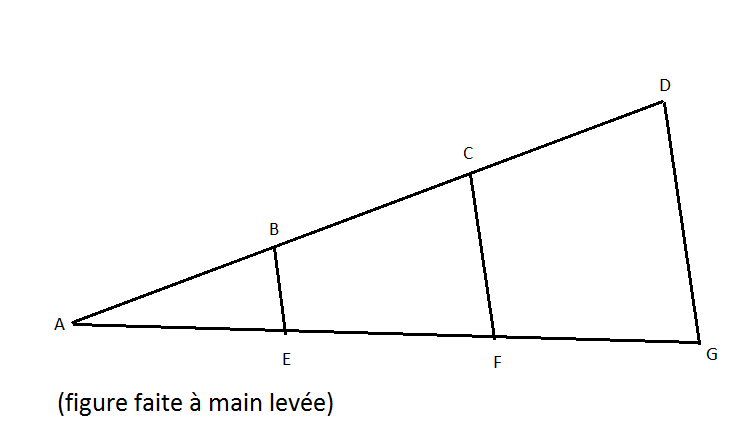 geometrie droites paralleles 3eme (type brevet)