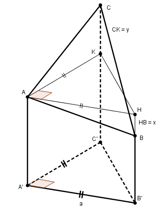 Application de l\'espace: Droite parall�le � un Plan
