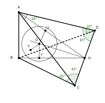 Probl�me de g�om�trie dans l\'espace