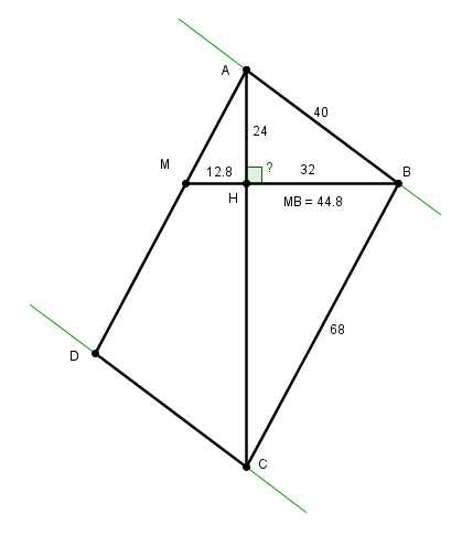 Comment justifier que deux droites sont perpendiculaires (D