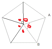 exercice sur le pentagone regulier