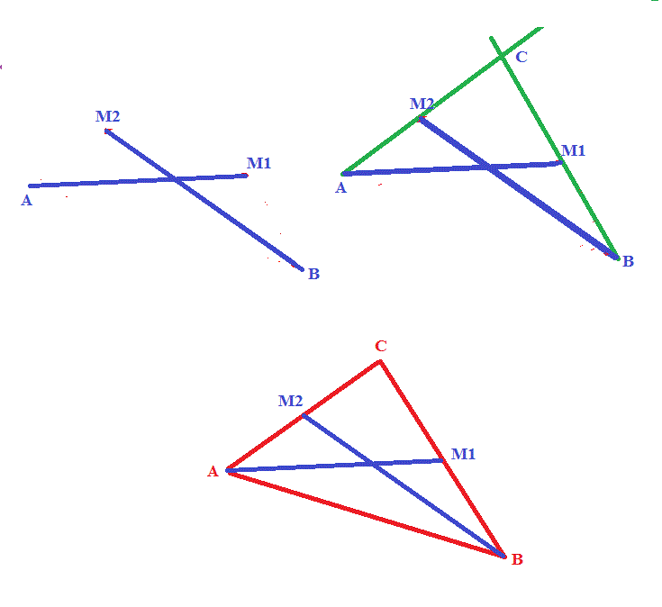 Mdiane comment trouver le triangle