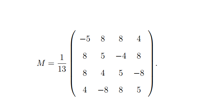  Determiner une nouvelle base d\'une matrice d\' endomorphism