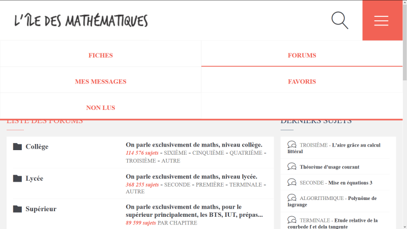 Evolution graphique des iles