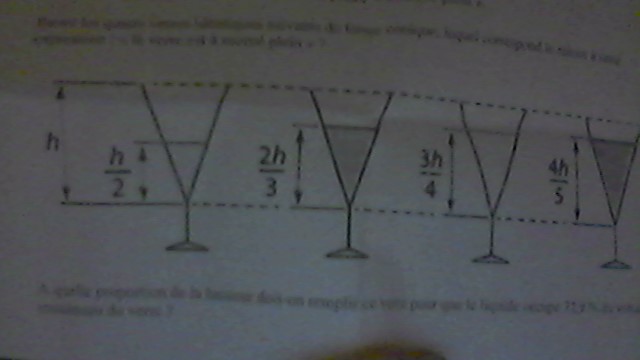 volume cone de revolution