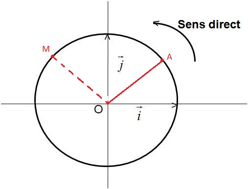 Exos trigo 1re S, fiche à compléter