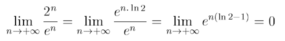 Calculer la limite de ln(n - ln(n)) / ln(n)