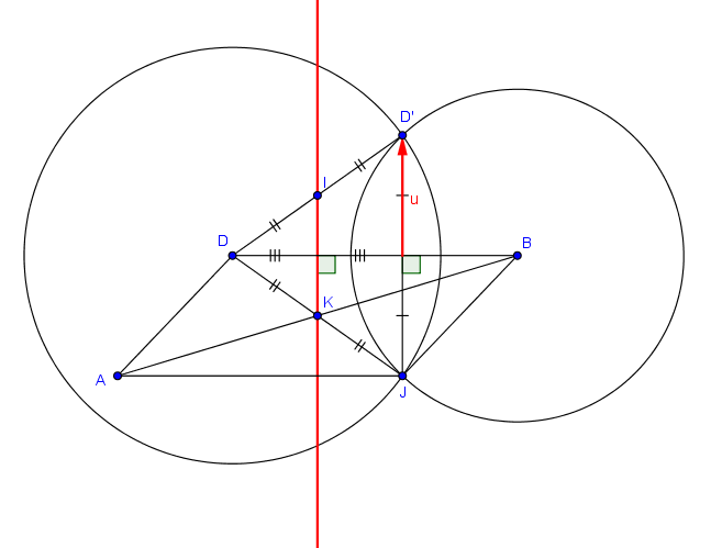 Forme Simitrie Forme réduite d'une symétrie glissée : exercice de mathématiques de ...