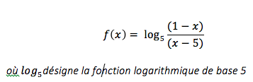 Fonction logarithme