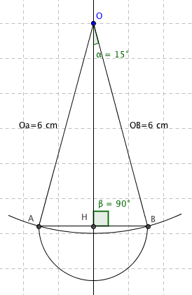 Construire rosace 12 branches
