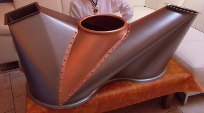 Pièce de chaudronnerie