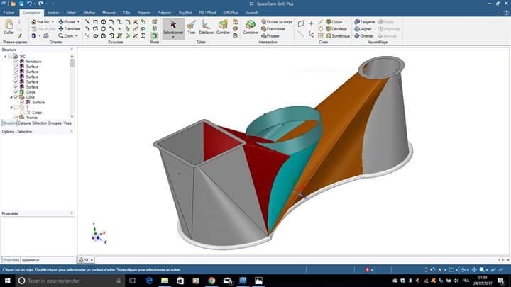 Pi�ce de chaudronnerie