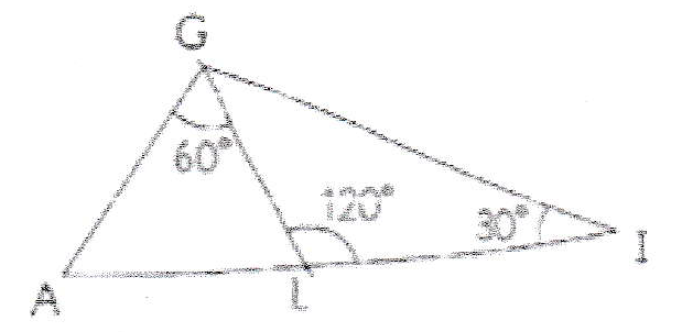 Mesure d\'un angle et triangle