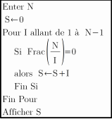 Exercice de sp�cialit�