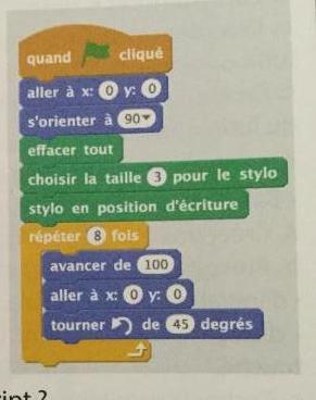 Exercice sur scratch 