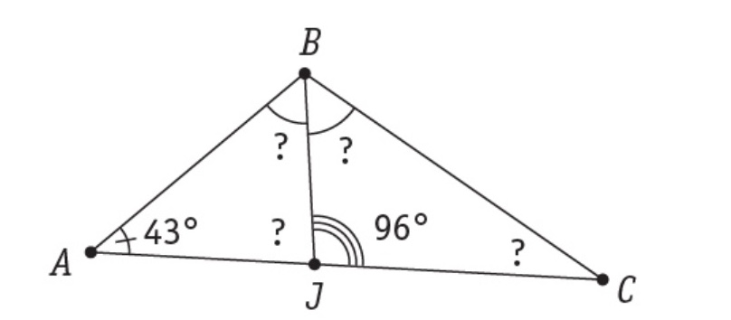 Angles internes et externes du triangle