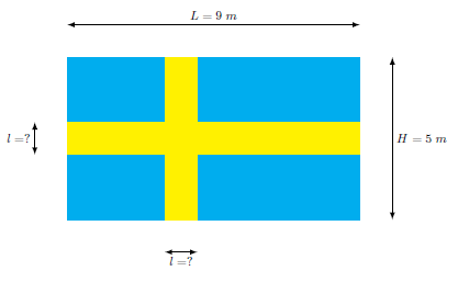 Drapeau suedois 1ère Mathématiques