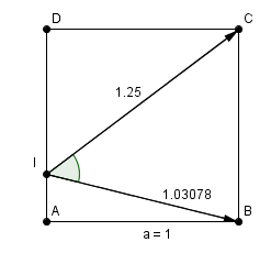 Calcul d\'angle