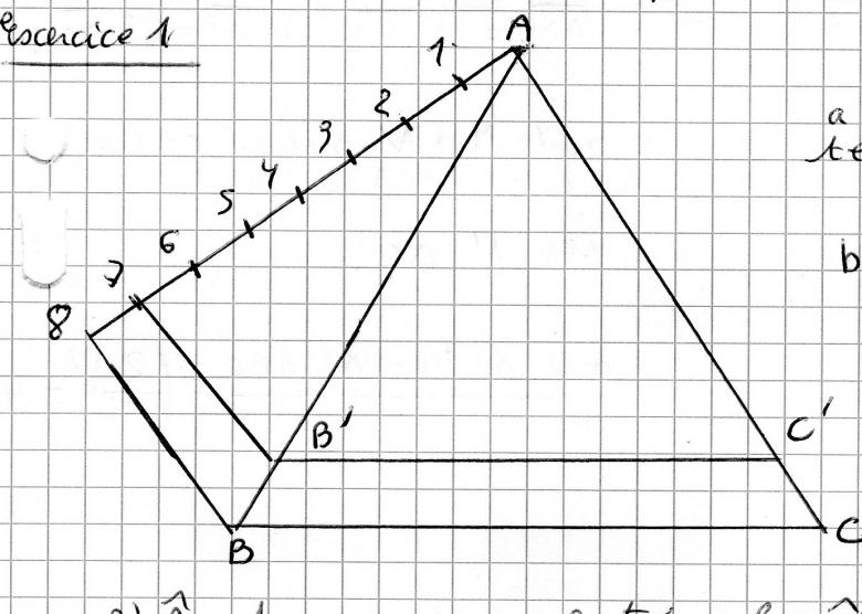Triangles semblables Rapports de similitude
