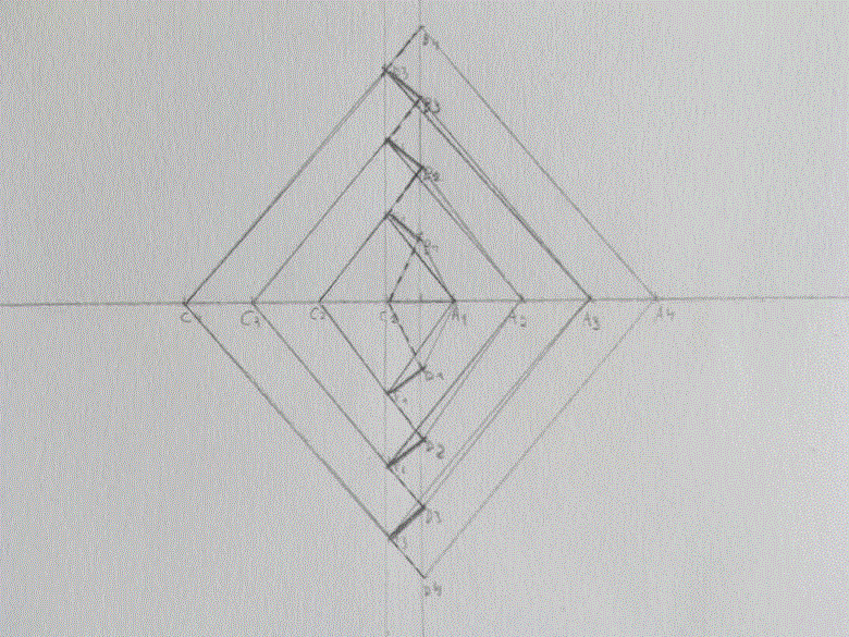 Mobile trochoidal losangé