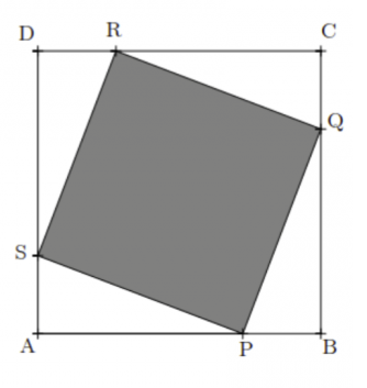 Calculer l\'air du triangle APS en fonction de X